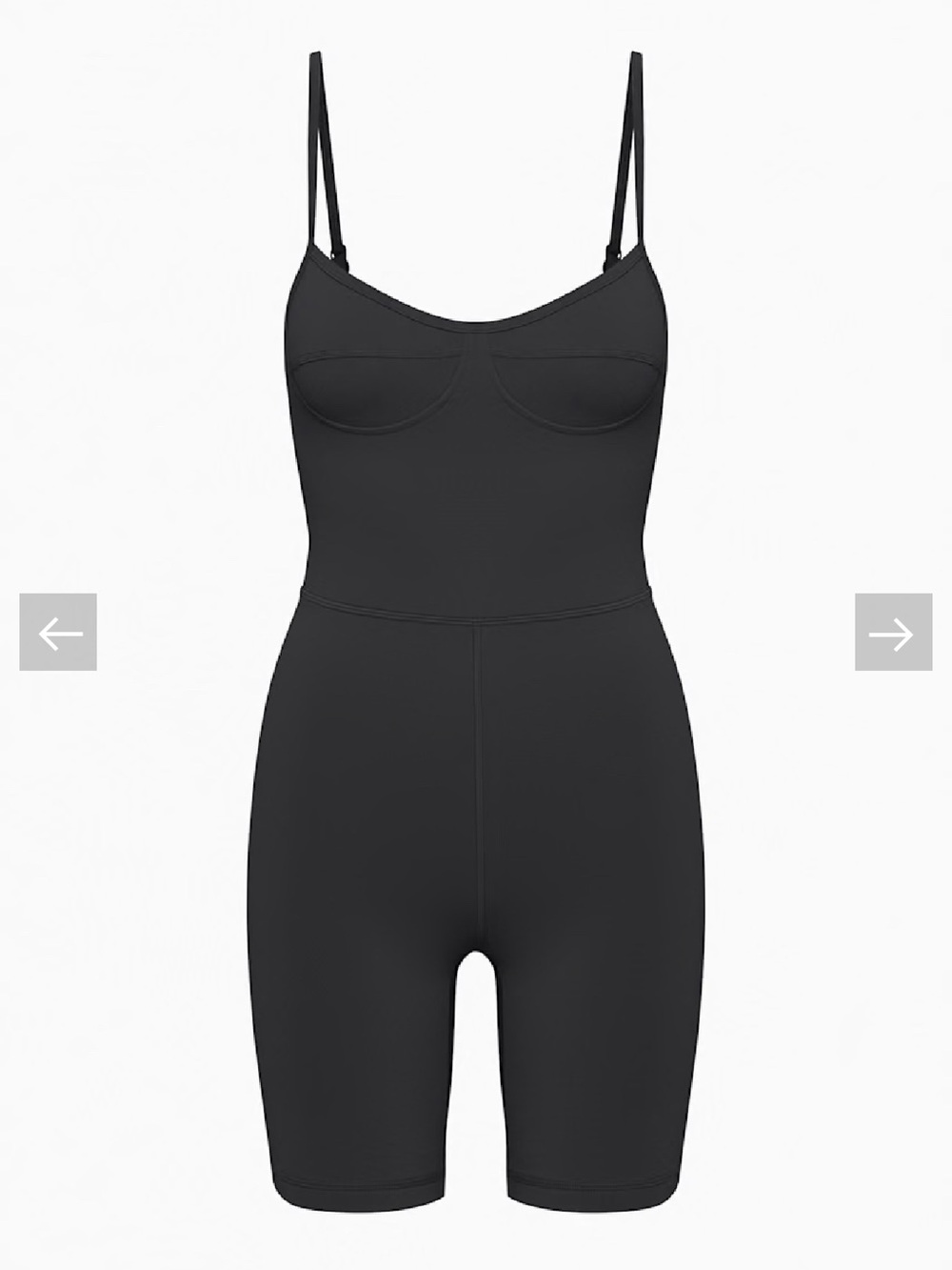 Wilfred Black Fitted Jumpsuit Romper with Spaghetti Straps